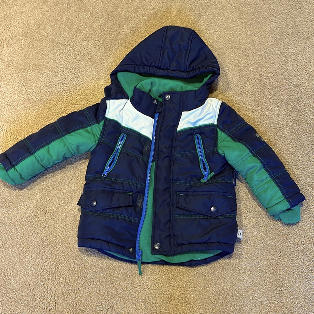 Rothschild 2T hooded zip up winter coat